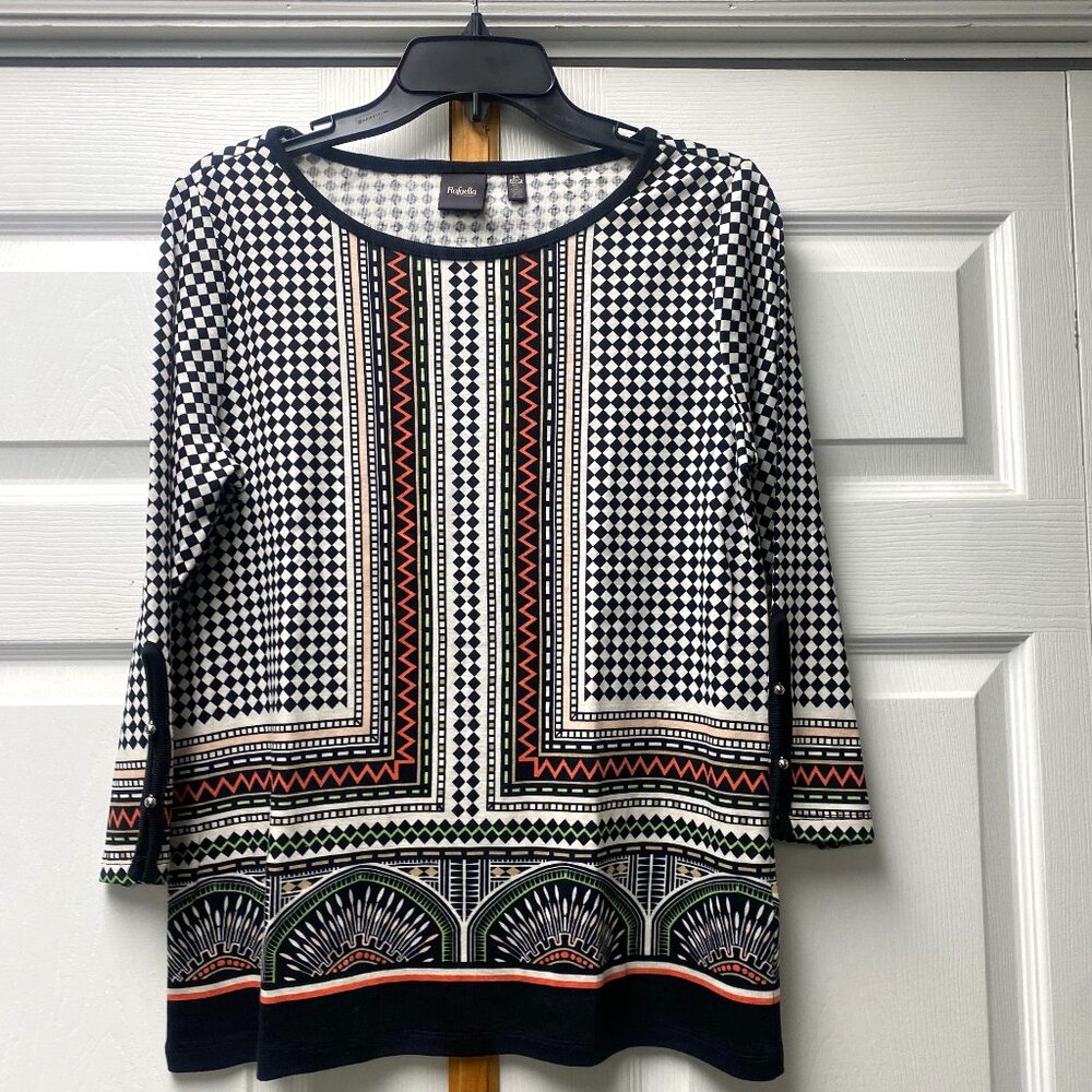 Rafaella 3/4 Sleeve Tunic - Sz SP